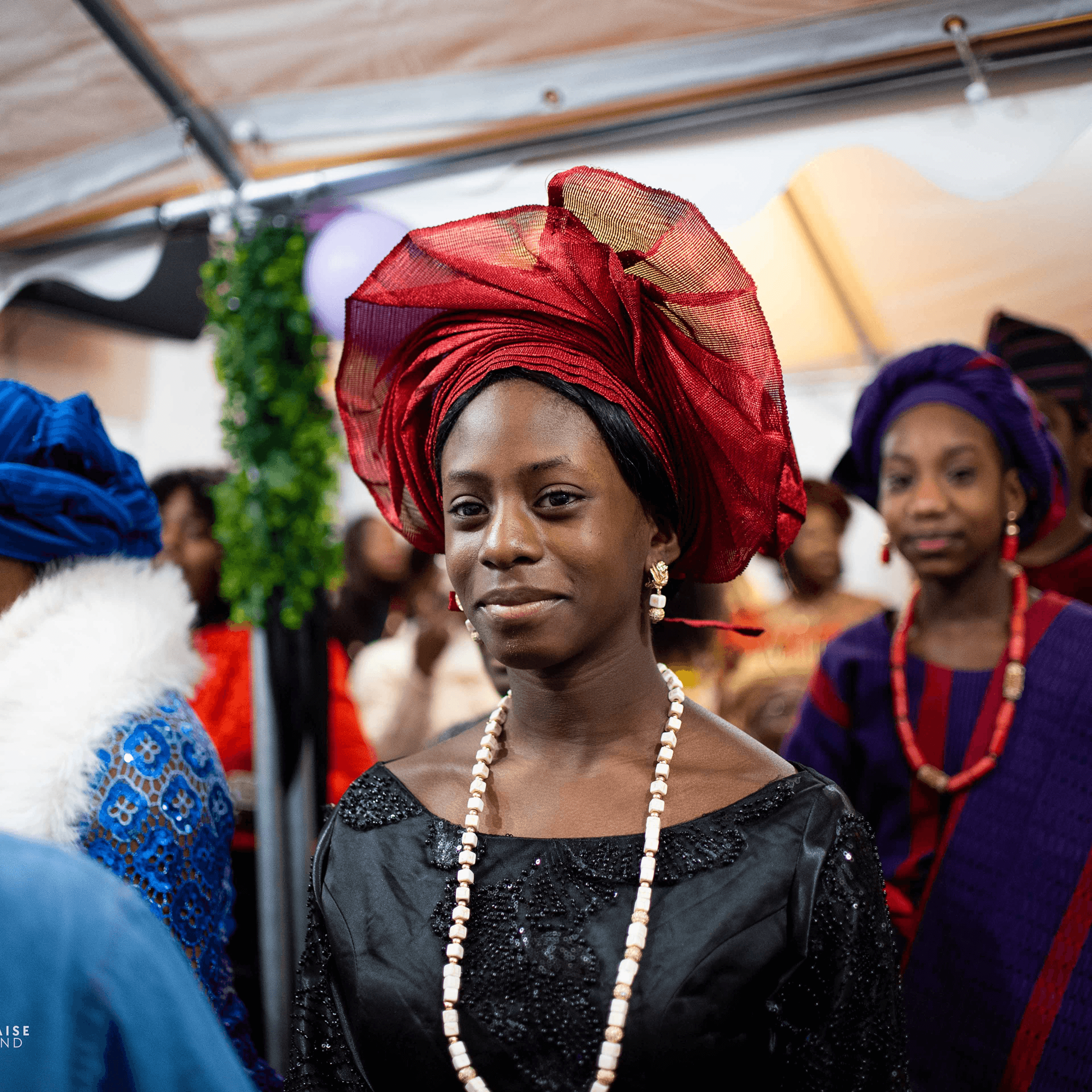 Teens worshipping together